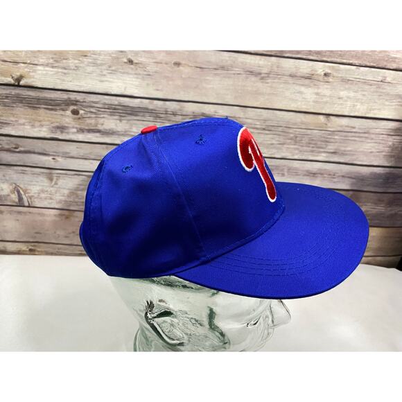 Vintage Philadelphia Phillies American Needle Blue Hat Cap Gatorade Snap Back - Picture 3 of 10
